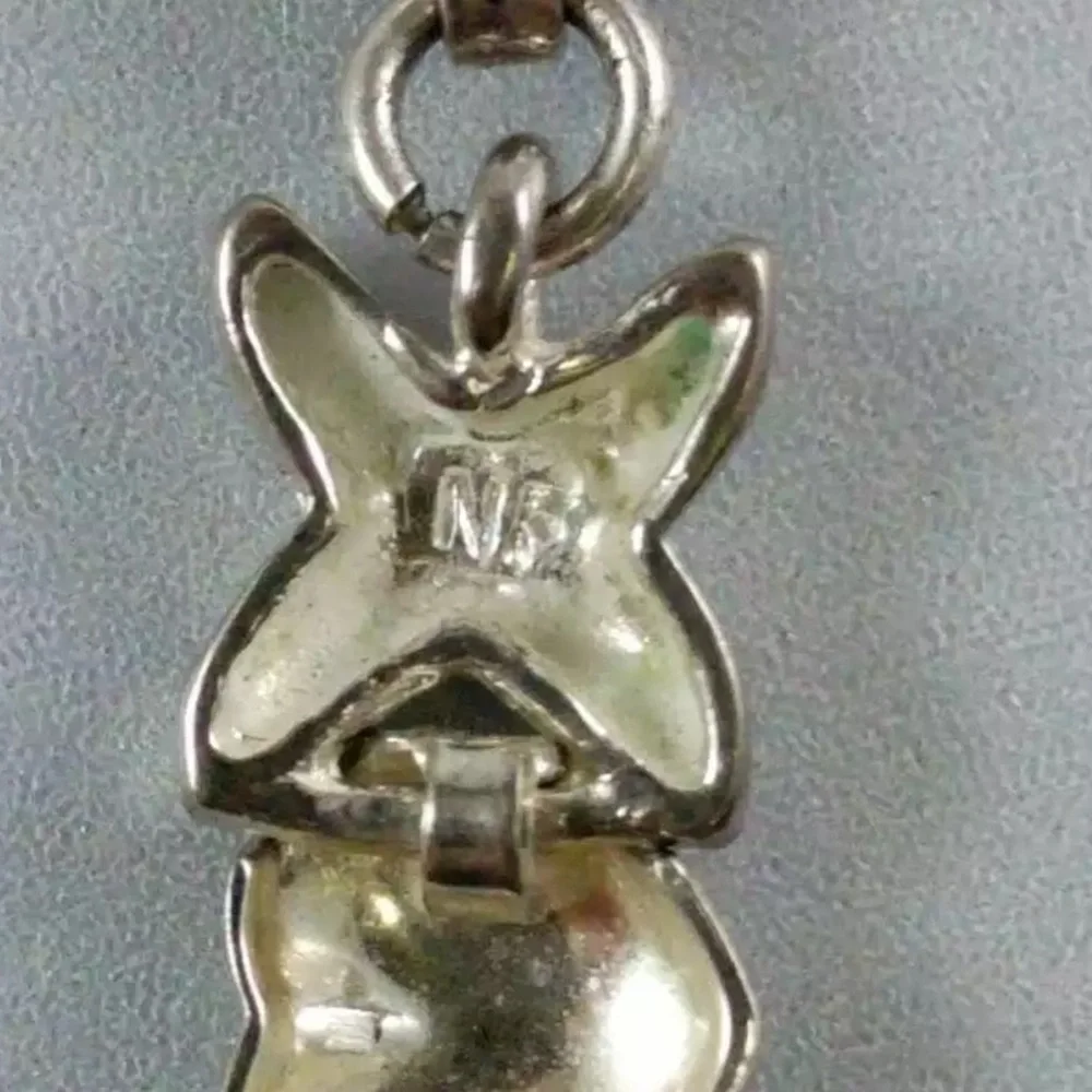 EUC Bundle Only Signed NF Sterling Silver ♥️ Heart 7.5 “ Lobster Clasp - Picture 2 of 4